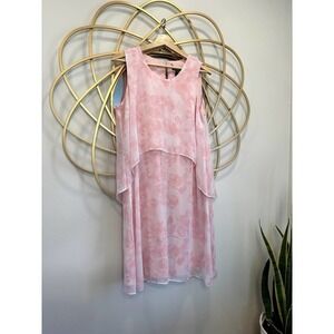 H by halston  Dress size floral dress pink size 16
